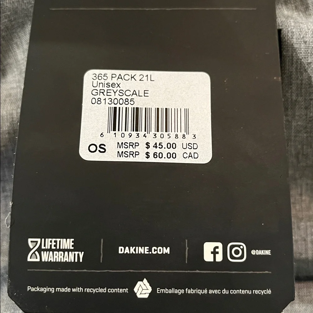 Dakine 365 Grey Scale Backpack - 21L